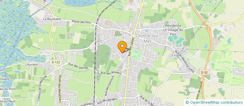 localisation de l'entreprise MADAME PAULINE EL GHAZI à LES SABLES D'OLONNE