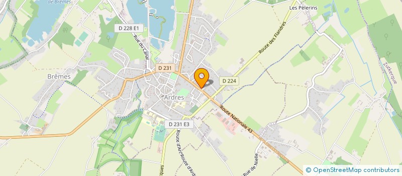 localisation de l'entreprise MADAME PAULINE ELMERICH à ARDRES