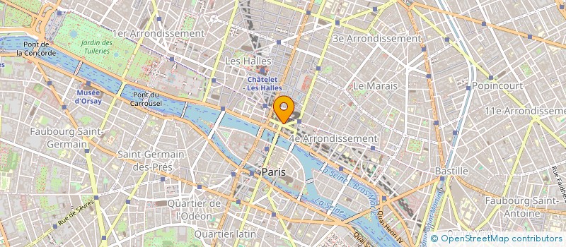 localisation de l'entreprise MADAME PAULINE ERNOUL DE LA PROVOTE  PARIS