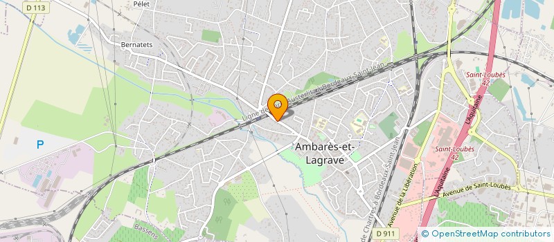 localisation de l'entreprise MADAME PAULINE FAGOT à AMBARES-ET-LAGRAVE