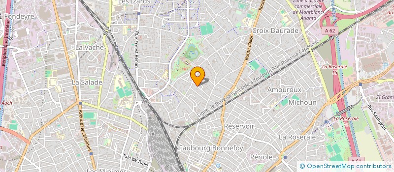 localisation de l'entreprise MADAME PAULINE FALGAYRAT à TOULOUSE