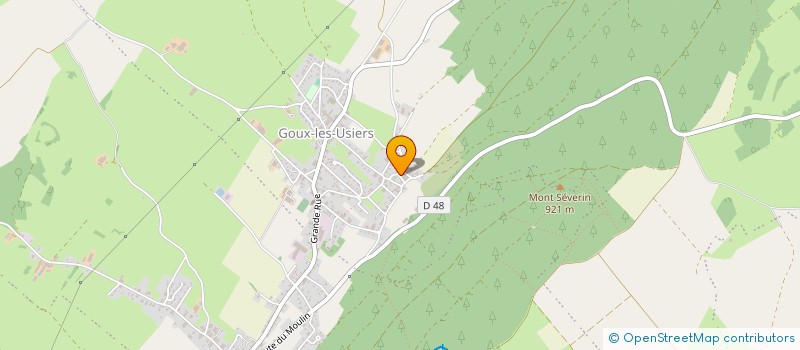 localisation de l'entreprise MADAME PAULINE FALLOT  VAL D'USIERS