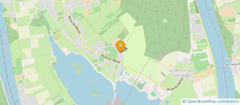 localisation de l'entreprise MADAME PAULINE FAUCILLON  JUMIEGES