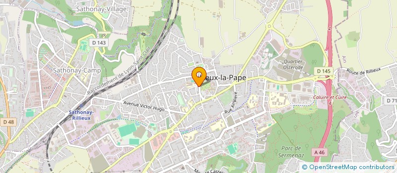 localisation de l'entreprise MADAME PAULINE FAUJOUR  RILLIEUX-LA-PAPE