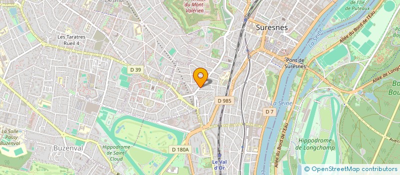 localisation de l'entreprise MADAME PAULINE FEDY  SURESNES