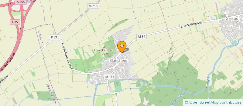 localisation de l'entreprise MADAME PAULINE FELTEN  BLAESHEIM