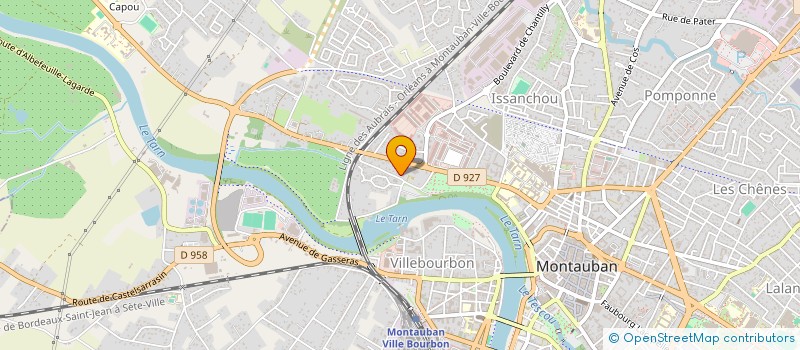 localisation de l'entreprise MADAME PAULINE FERULLO  MONTAUBAN