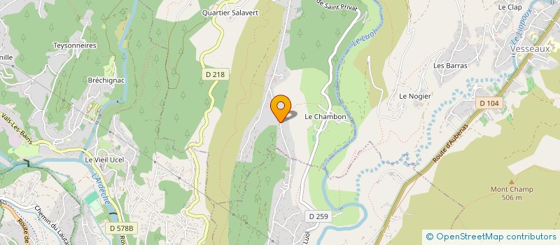 localisation de l'entreprise MADAME PAULINE FIORITO  SAINT-JULIEN-DU-SERRE