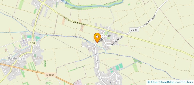 localisation de l'entreprise MADAME PAULINE FISCHER  HURTIGHEIM