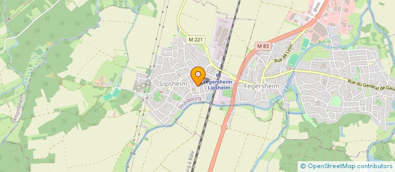 localisation de l'entreprise MADAME PAULINE FISCHER  EPFIG