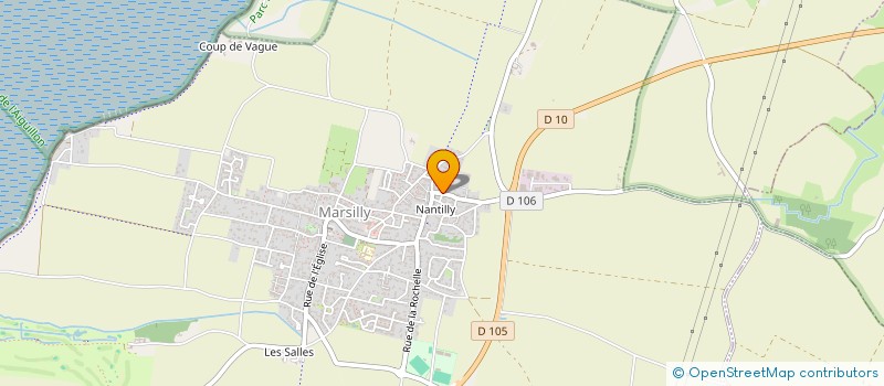 localisation de l'entreprise MADAME PAULINE FLORANCEAU  MARSILLY