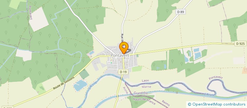 localisation de l'entreprise MADAME PAULINE FOLLIN à PONTAVERT