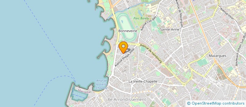 localisation de l'entreprise MADAME PAULINE FORTIER  MARSEILLE