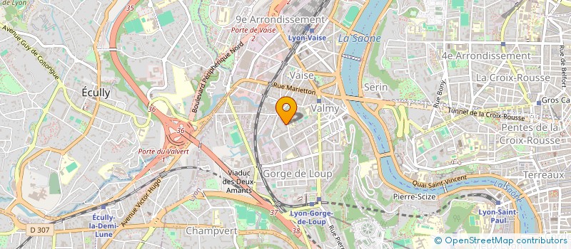 localisation de l'entreprise MADAME PAULINE FOUGERE  LYON