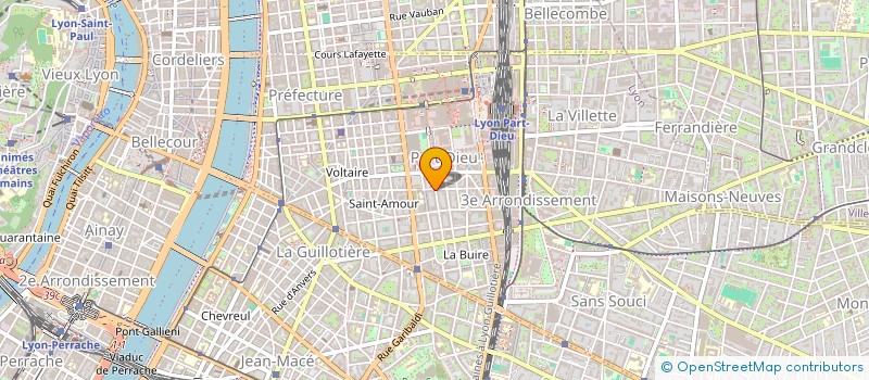 localisation de l'entreprise MADAME PAULINE FRAIOLI  LYON