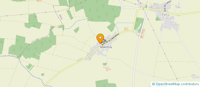 localisation de l'entreprise MADAME PAULINE FRANCISCO  PECY