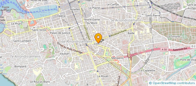 localisation de l'entreprise MADAME PAULINE FRANCOIS à MARSEILLE