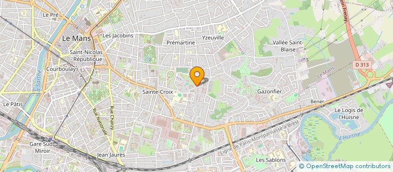localisation de l'entreprise MADAME PAULINE FURET à LE MANS