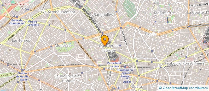 localisation de l'entreprise MADAME PAULINE GAGNIER  PARIS