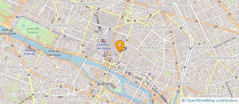 localisation de l'entreprise MADAME PAULINE GALLEN  PARIS