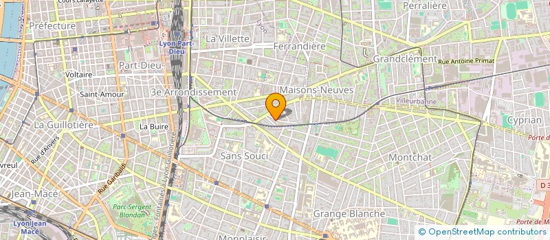 localisation de l'entreprise MADAME PAULINE GALLOIS  LYON