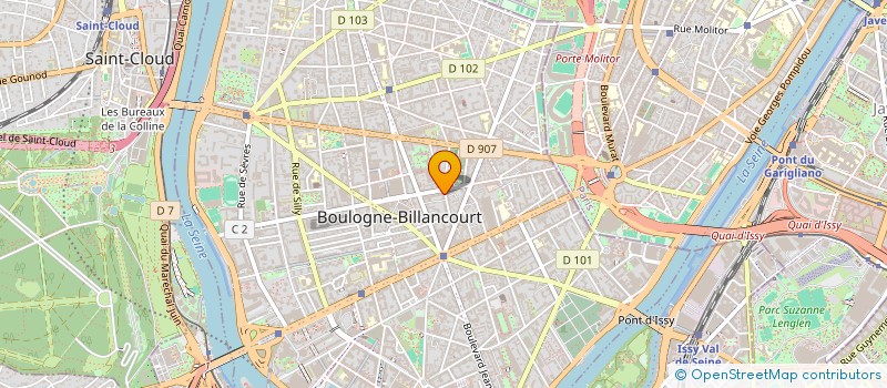 localisation de l'entreprise MADAME PAULINE GARBAN à BOULOGNE-BILLANCOURT