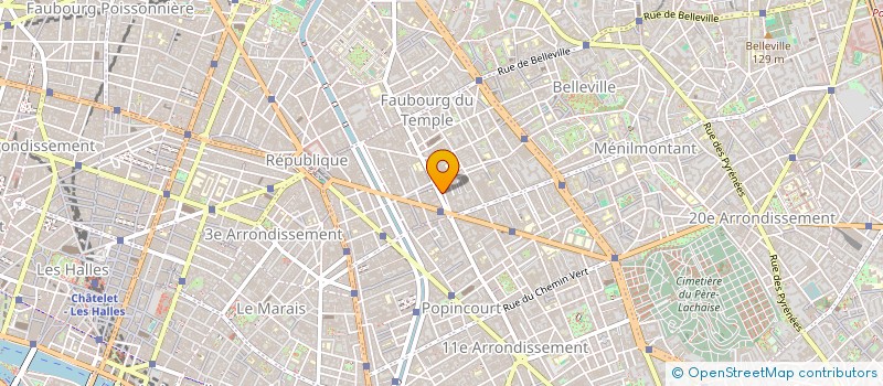 localisation de l'entreprise MADAME PAULINE GARCIA  PARIS