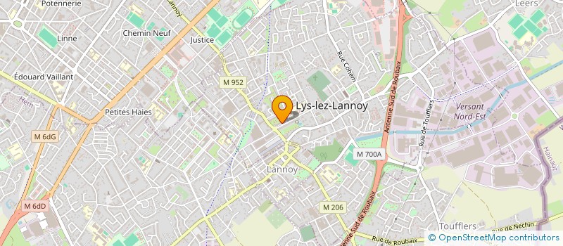 localisation de l'entreprise MADAME PAULINE GARIN  BOUSBECQUE