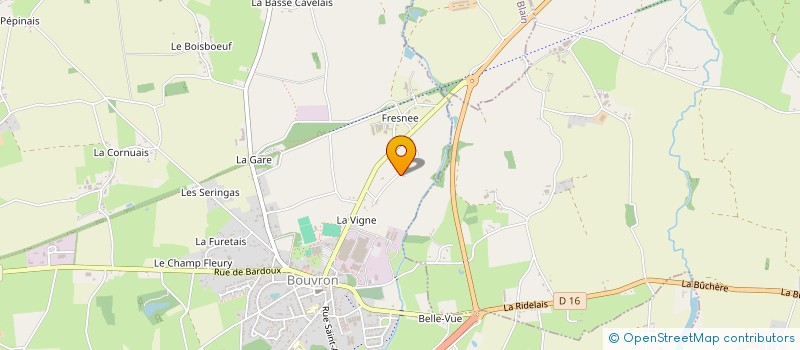 localisation de l'entreprise MADAME PAULINE GAUDIN  BOUVRON