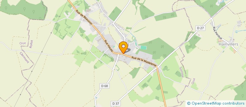 localisation de l'entreprise MADAME PAULINE GAUDRY  SOLENTE