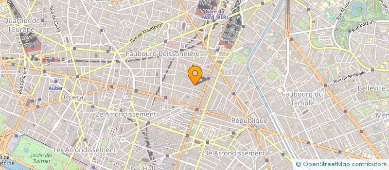 localisation de l'entreprise MADAME PAULINE GENETEAU à PARIS