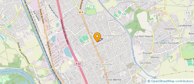 localisation de l'entreprise MADAME PAULINE GENTIL  MONTBERON