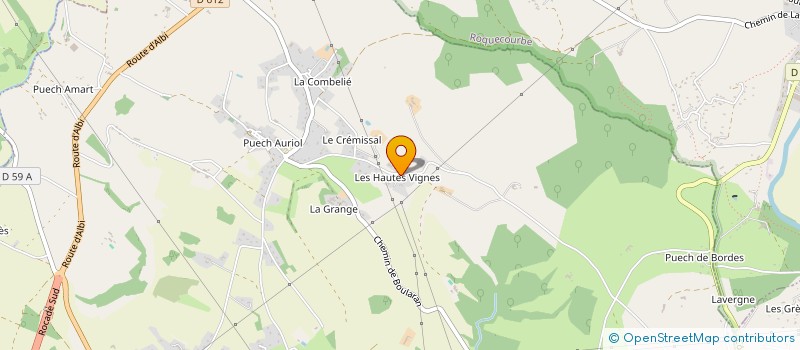 localisation de l'entreprise MADAME PAULINE GERMAIN  CASTRES