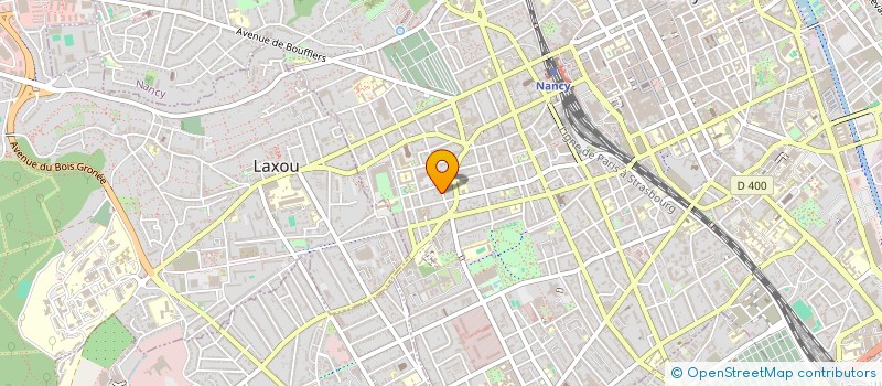 localisation de l'entreprise MADAME PAULINE GERODEL  NANCY