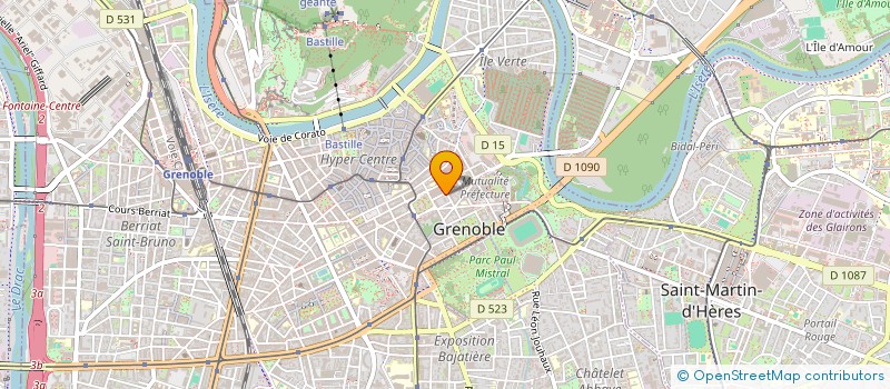 localisation de l'entreprise MADAME PAULINE GERONIMI à GRENOBLE