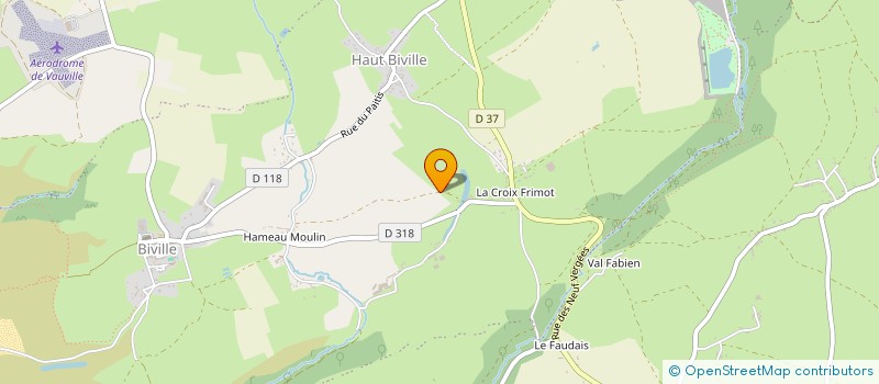 localisation de l'entreprise MADAME PAULINE GIBAUTS  MARTIGNE-FERCHAUD