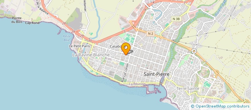 localisation de l'entreprise MADAME PAULINE GILLARD  SAINT-PIERRE