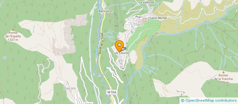 localisation de l'entreprise MADAME PAULINE GILLI  VALDEBLORE