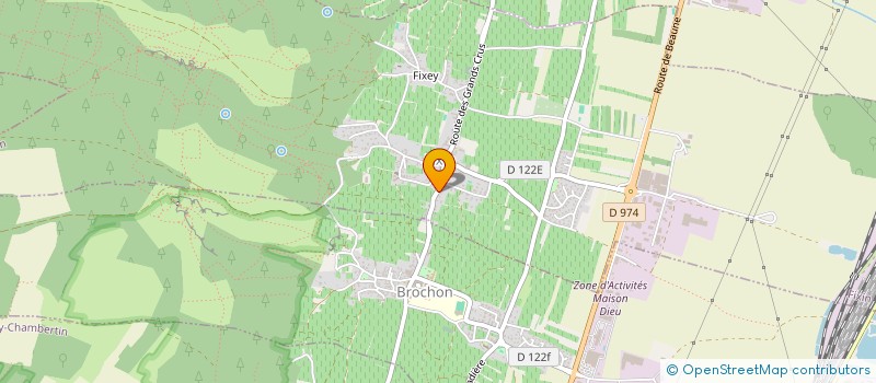 localisation de l'entreprise MADAME PAULINE GINOLIN  MOREY-SAINT-DENIS