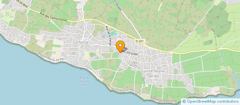 localisation de l'entreprise MADAME PAULINE GIORDANO  SAINTE-MARIE-DE-RE