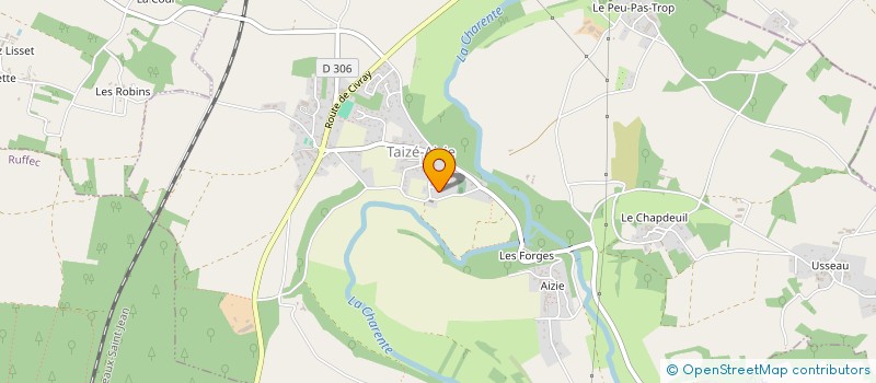 localisation de l'entreprise MADAME PAULINE GIRE  TAIZE-AIZIE