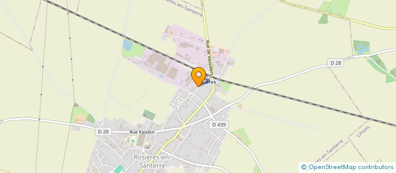 localisation de l'entreprise MADAME PAULINE GOCHON  ROSIERES-EN-SANTERRE