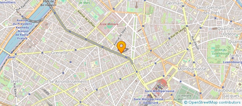 localisation de l'entreprise MADAME PAULINE GODART  PARIS