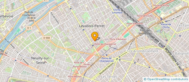 localisation de l'entreprise MADAME PAULINE GODBILLE à LEVALLOIS-PERRET