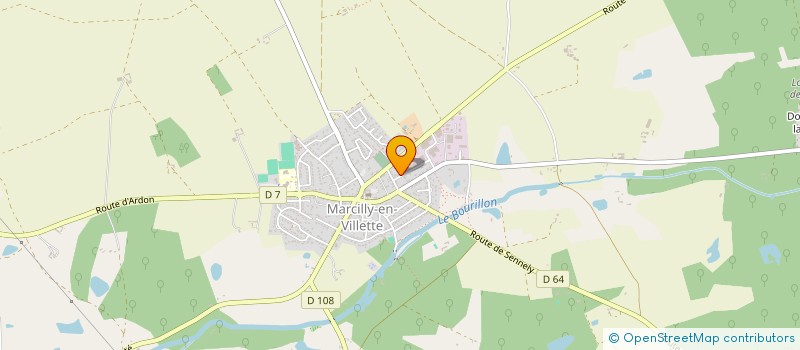 localisation de l'entreprise MADAME PAULINE GODIN à MARCILLY-EN-VILLETTE