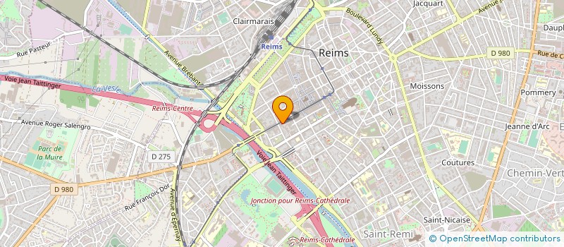 localisation de l'entreprise MADAME PAULINE GOETTMANN à REIMS