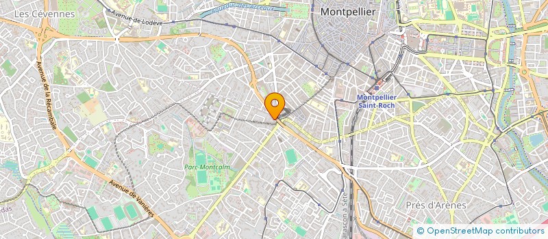 localisation de l'entreprise MADAME PAULINE GOFFIN à MONTPELLIER