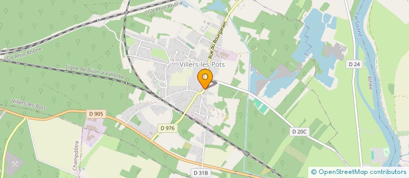 localisation de l'entreprise MADAME PAULINE GOMEZ  VILLERS-LES-POTS