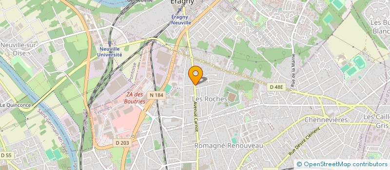 localisation de l'entreprise MADAME PAULINE GOMIS  CONFLANS-SAINTE-HONORINE