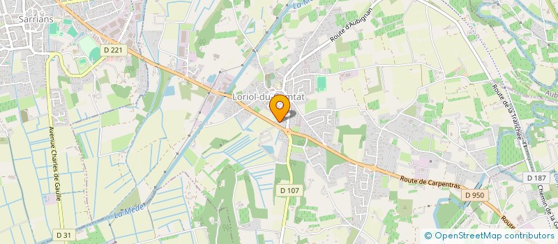 localisation de l'entreprise MADAME PAULINE GONTIER  PERNES-LES-FONTAINES